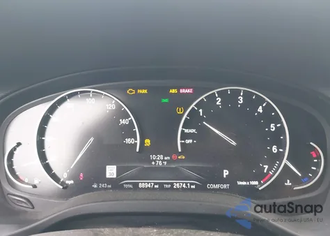 2020 BMW X3 xDrive30I z USA, uszkodzony, nr VIN 5UXTY5C0XL9D26629